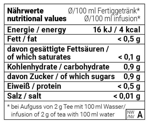 Leichtmatrose *mild / Persimone-Pfirsich-Geschmack