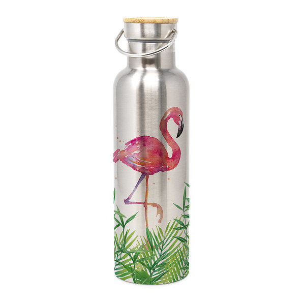 Thermosflasche Flamingo