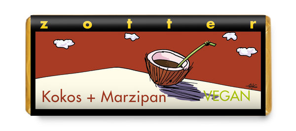 Kokos + Marzipan, Vegan