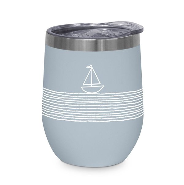 "Pure Sailing blue Thermo Becher 0,35"