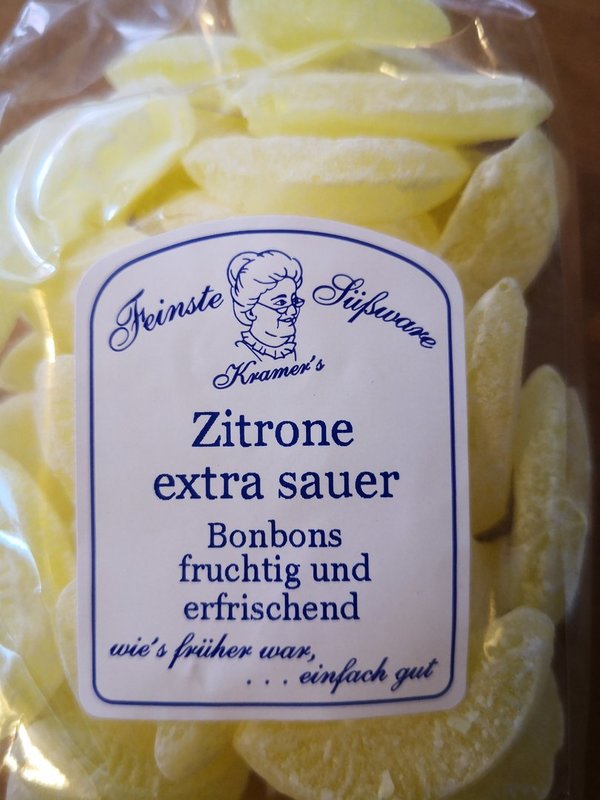 Zitrone extra sauer